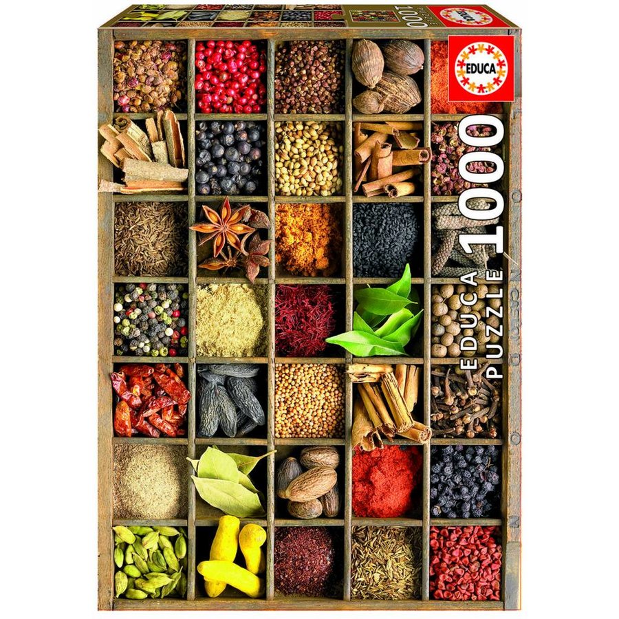 Spices - puzzle of 1000 pieces-2
