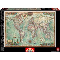 World map - 1500 pieces