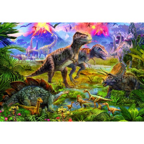  Educa Réunion des dinosaures - 500 pièces 