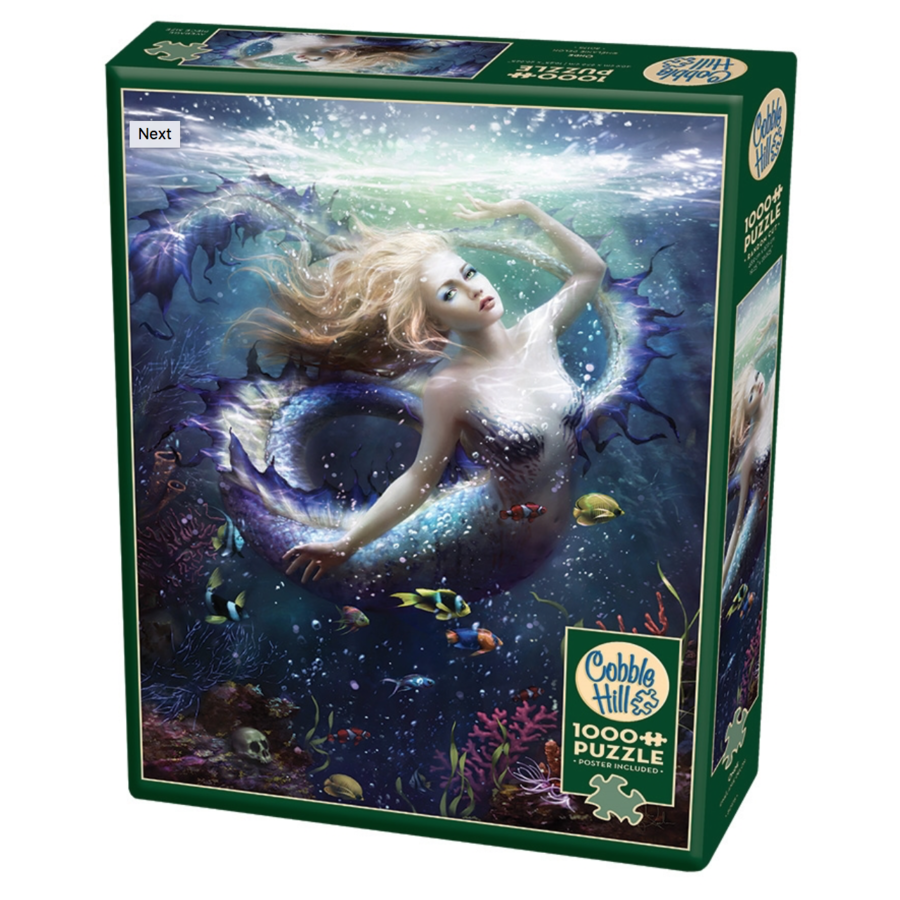 Mermaid - puzzle of 1000 pieces-2