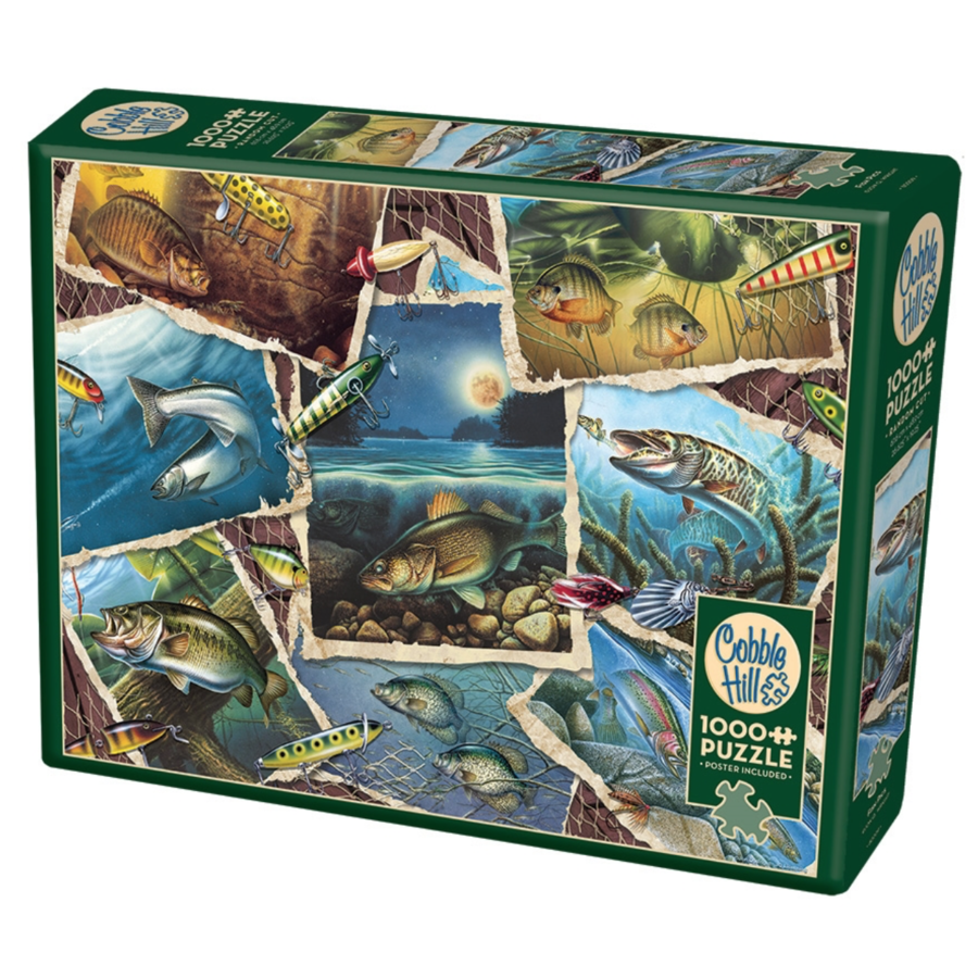 Tous les poissons - puzzle de 1000 pièces-2