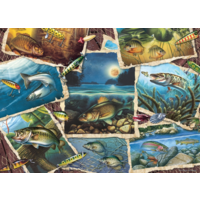 thumb-Tous les poissons - puzzle de 1000 pièces-1