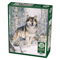 thumb-Wolves on a hunt - puzzle of 1000 pieces-2