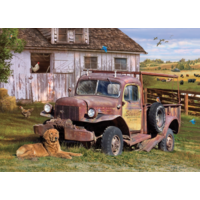 thumb-Pick-up truck  - puzzle of 1000 pieces-1