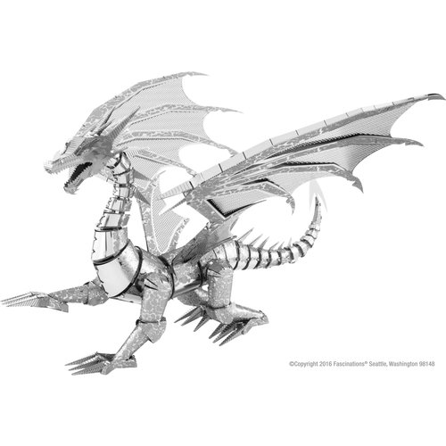  Metal Earth Silver Dragon - Iconx 3D puzzel 