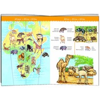 thumb-De dierenwereld - puzzel van 100 stukjes-2