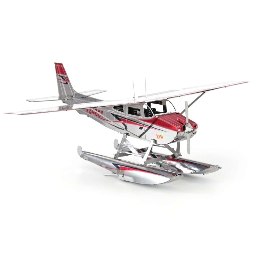 Cessna 182 Floatplane - puzzle 3D-3