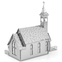 thumb-Old Country Church - puzzle 3D-2