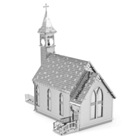 thumb-Old Country Church - puzzle 3D-4
