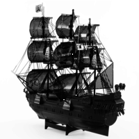 thumb-Black Pearl (black version) - Iconx 3D puzzel-3