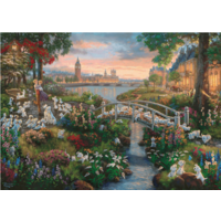 thumb-101 dalmatians - Thomas Kinkade - puzzle of 1000 pièces-2