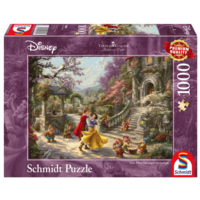 thumb-Blanche-Neige - Thomas Kinkade - puzzle de 1000 pièces-1