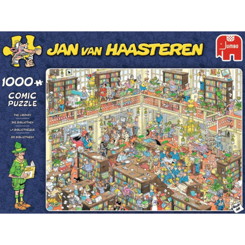  Jumbo La bibliothèque - JvH - 1000 pièces 