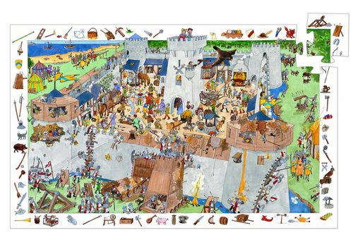 Djeco Protect the castle - 100 pieces 