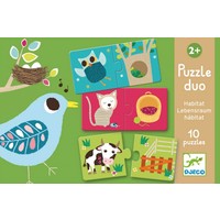 thumb-Puzzle duo - Our house - 10 x 2 pieces-1