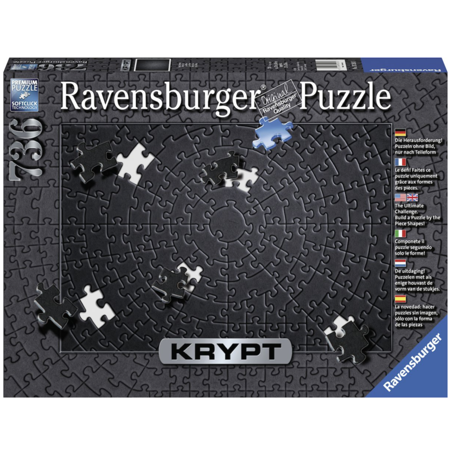 Krypt - NOIR - puzzle de 736 pièces-2