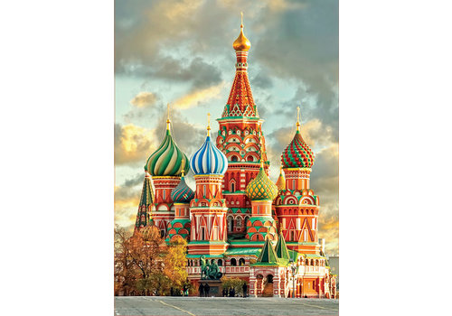  Educa Cathédrale de Saint-Basile - Moscou - 1000 pièces 
