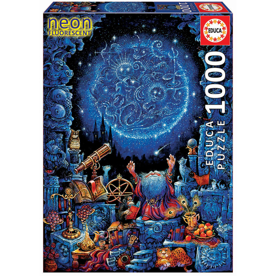 Astrologer - Glow in the Dark - puzzle 1000 pieces-3