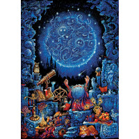 thumb-Astrologer - Glow in the Dark - puzzle 1000 pieces-1