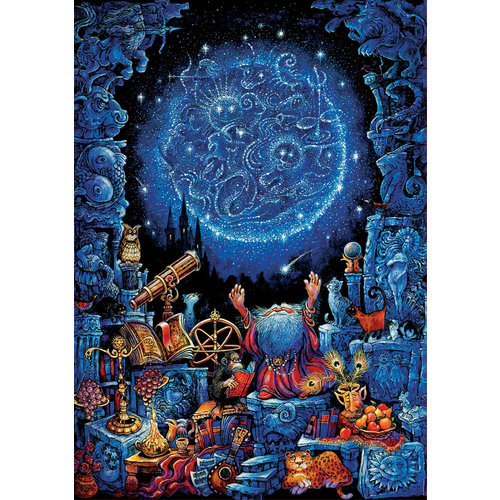  Educa Astrologer - Glow in the Dark - puzzle 1000 pieces 