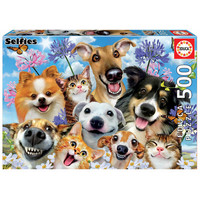 thumb-Fun in the sun Selfie -  jigsaw puzzle of 500 pieces-2