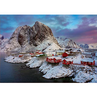 thumb-Lofoten eilanden in Noorwegen - legpuzzel van 1500 stukjes-1