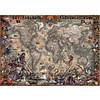 Educa Pirates Map -  jigsaw puzzle of 2000 pieces