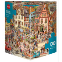 thumb-Place du marché - puzzle de 1000 pièces-1