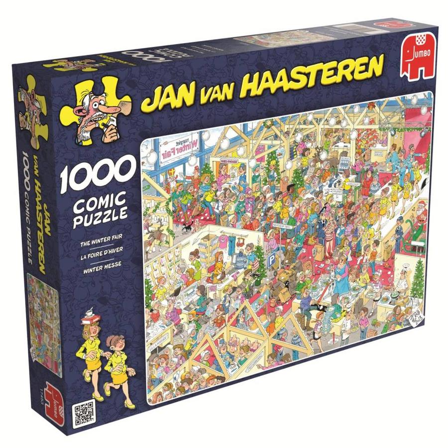 De Winter Fair - Jan van Haasteren - puzzel van 1000 stukjes-3