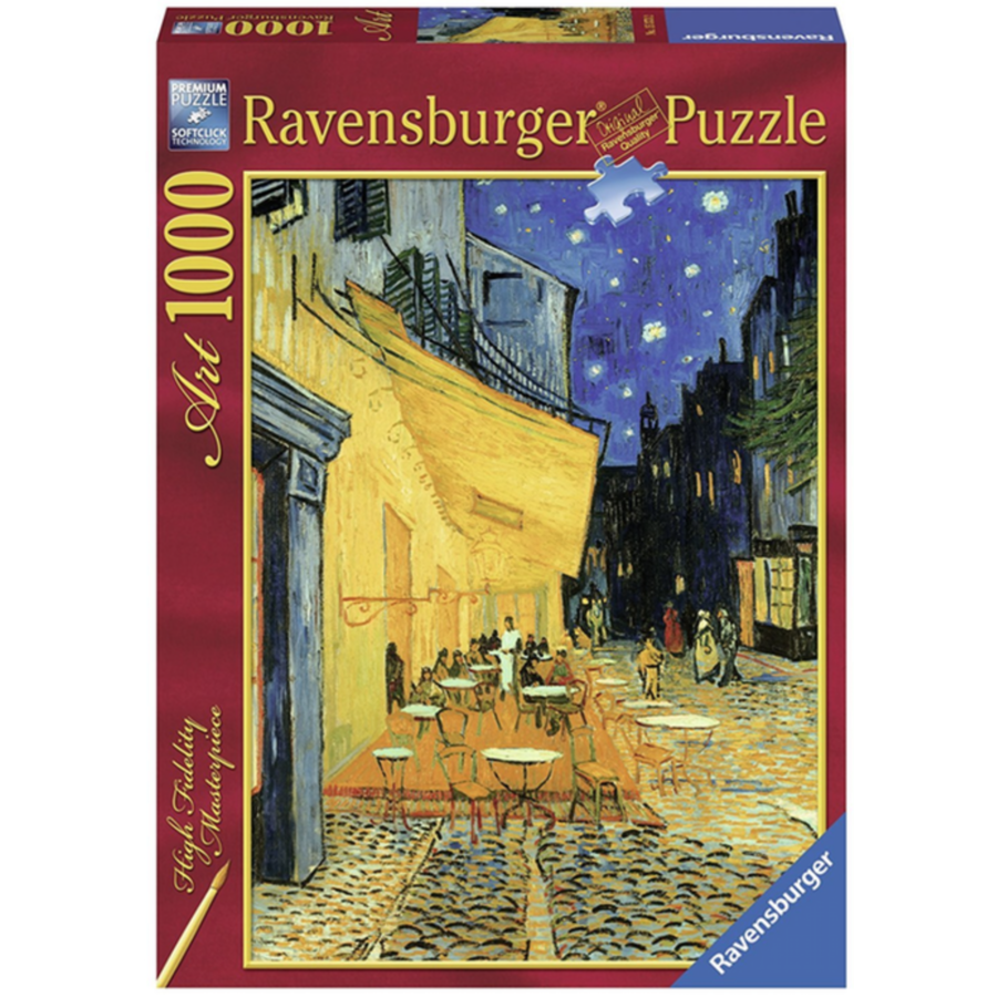 Café la nuit  - Exclusivité - 1000 pièces de puzzle-1