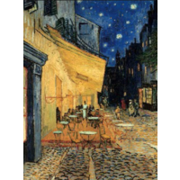 thumb-Cafe at night  - Exclusivity - Jigsaw 1000 pieces-2