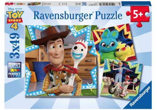  Ravensburger Toy Story - 3 x 49 stukjes 