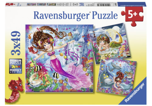  Ravensburger Charming sirens   - 3 x 49 pieces 