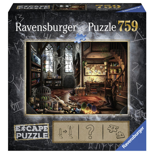  Ravensburger Escape Puzzel 5: Draken laboratorium - 759 stukjes 