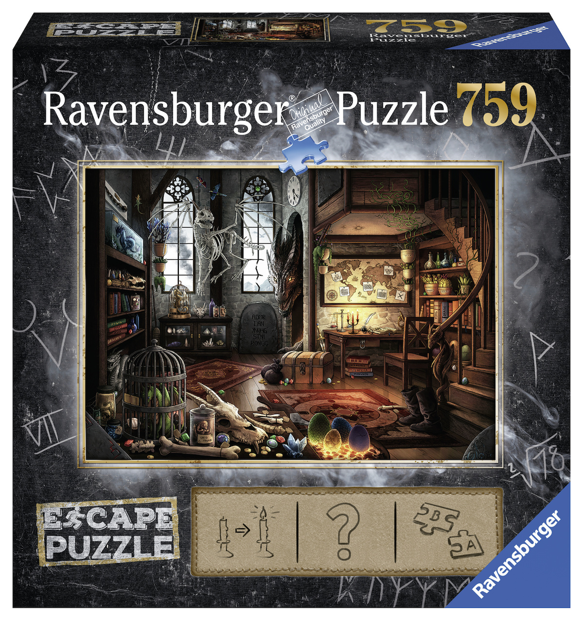 Ravensburger Escape 1 Space Observatory Jigsaw Puzzle 759 Pcs for sale online 