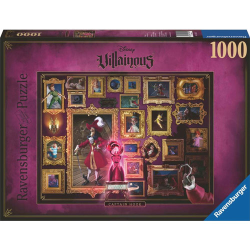  Ravensburger Villainous  Captain Hook - 1000 pièces 