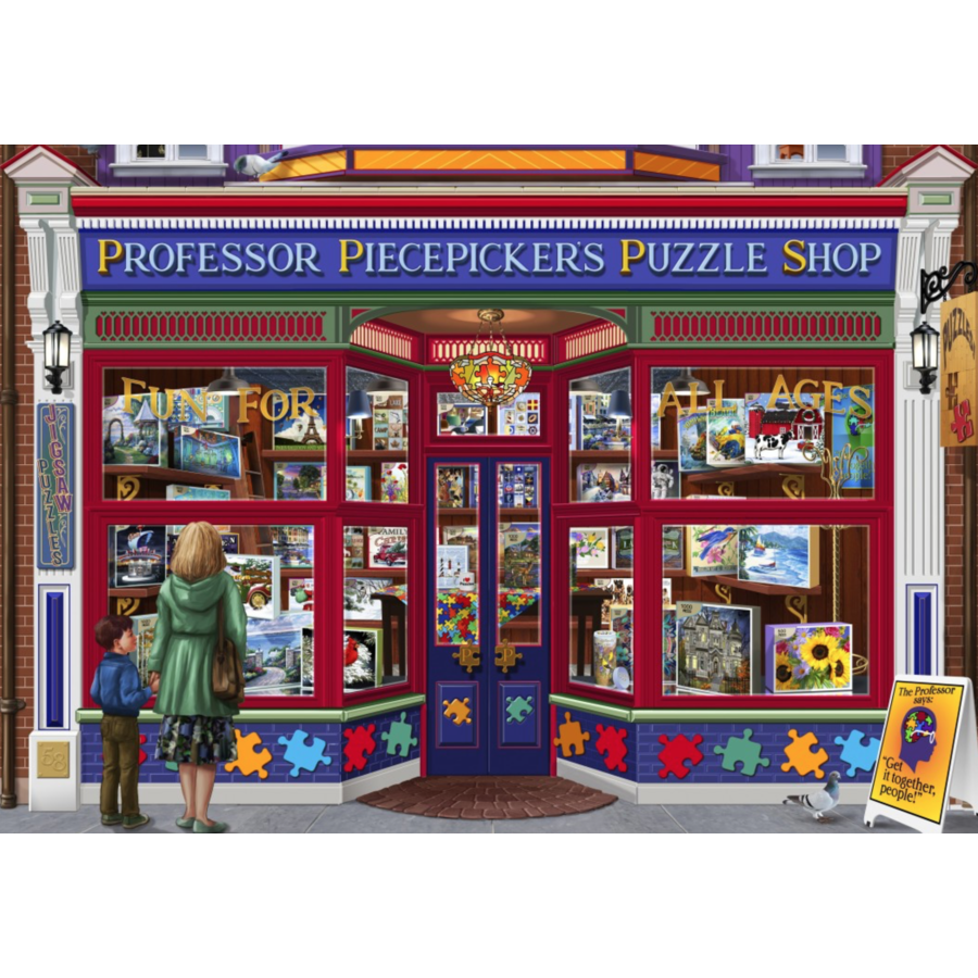 The puzzle store 'Professor Puzzles' - puzzle of 1500 pieces-2