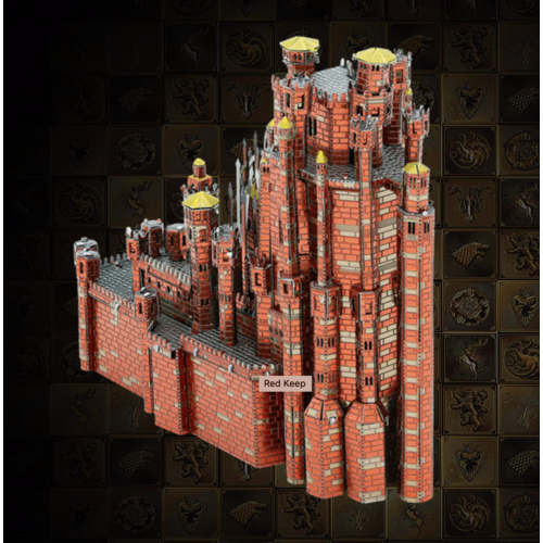  Metal Earth Red Keep - GOT - Iconx 3D puzzel 