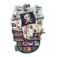 thumb-Le bateau pirate - Puzzle de 36 pièces-1