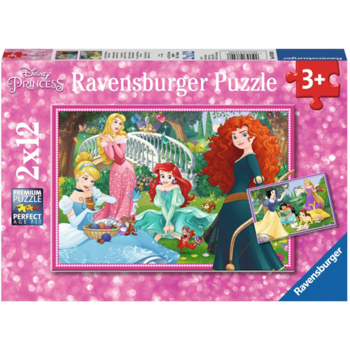  Ravensburger Disney princesses- 2 x 12 pieces 