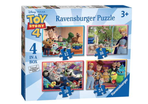  Ravensburger Disney Toy Story 4 - 12+16 +20 +24 pieces 