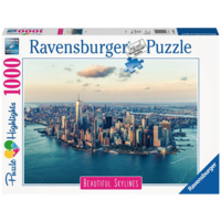 thumb-De skyline van New York - puzzel van 1000 stukjes-2