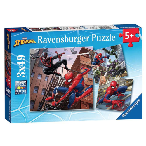  Ravensburger Spiderman - 3 x 49 stukjes 