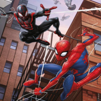 thumb-Spiderman  - 3 puzzles de 49 pièces-2