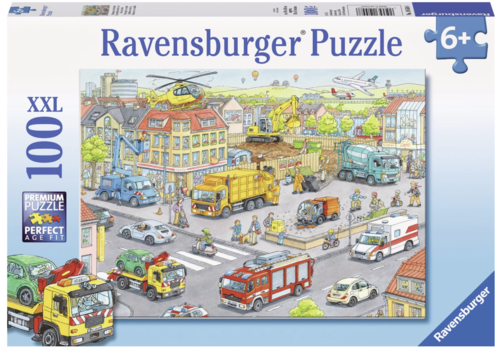  Ravensburger Vehicles in the city  -  100 pieces 