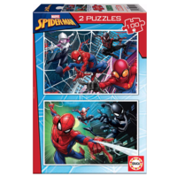 thumb-Spiderman  - 2 puzzles de 100 pièces-1
