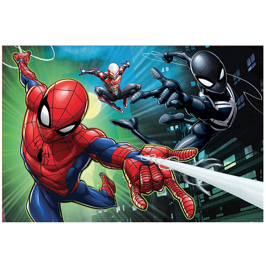 Spiderman Spidey 2 puzzles de 20 pièces pour enfant