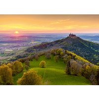 thumb-Burg Hohenzollern en Allemagne - puzzle de 1000 pièces-1