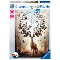 thumb-Magisch hert - puzzel van 1000 stukjes-1
