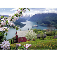 thumb-Scandinavische idylle - puzzel van 500 stukjes-1